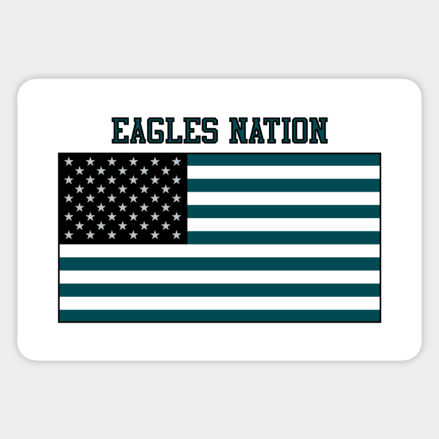 Eagles Nation Sticker by GloopTrekker